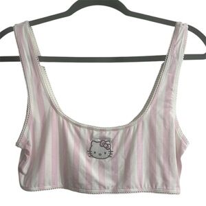 NWT Hello kitty bra top size large - forever 21